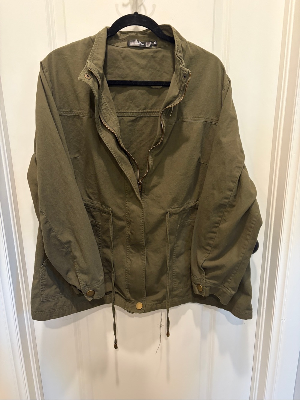 Olive Utility Agnes Orinda Jacket - Women 3x